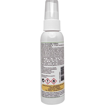 Spray Citronnelle 4 huiles essentielles Certifiées Bio-1