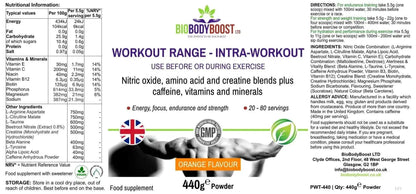 Workout Range - Intra-Workout Amino Acids and Creatine Blend